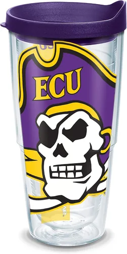 Vista 141 de Vaso térmico con tapa, marca Tervis, Idaho Univ, Transparente