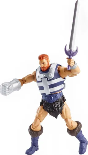 Vista 4 de Masters of the Universe Masterverse Fisto Figura de acción con accesorios, Motu de 7 pulgadas, regalo coleccionable para fanáticos de 6 años