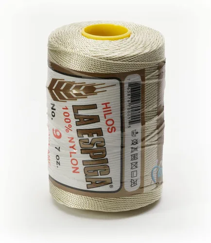 Vista 54 de N° 9 - 100% Cordón de Hilo de Nylon Omega para Tejer y Crochet - 01 Blanco