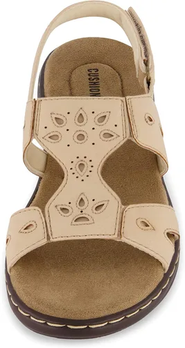 Vista 7 de CUSHIONAIRE Sandalia cómoda Briar para mujer + espuma Comfort