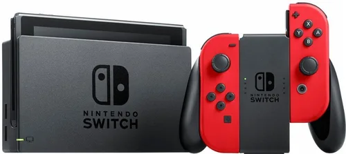 Vista 3 de Nintendo - Switch 32GB Super Mario Odyssey Edition Bundle - Red Joy-Con
