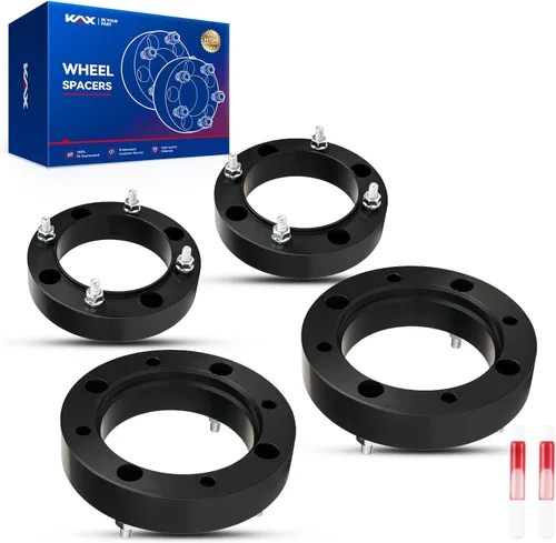 Vista 62 de KAX 4 espaciadores de rueda de ATV de 4 x 4 pulgadas y 2 pulgadas para Polaris Trail Boss 330 2003-2013, Trail Blazer 250 1990-2006, Trail Boss 325