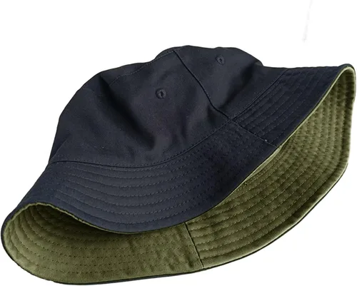 Vista 7 de Sombrero de pescador de algodón XXL de gran tamaño, unisex, reversible, de moda, sombrero de pesca de doble cara, sombrero de sol de verano