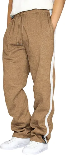 Vista 40 de Pantalones deportivos para hombre, pantalones de otoño e invierno y sólidos para hombres y hombres, cómodos con múltiples bolsillos