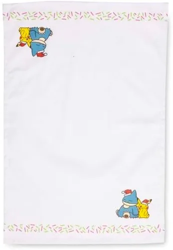 Vista 2 de Pokémon Center: Pikachu & Munchlax Pokémon Holiday Paños de té (paquete de 2)