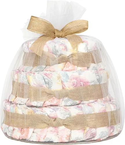 Vista 10 de The Honest Company - Pastel de pañales, a base de plantas, flor de rosa, 35
