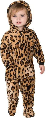 Vista 74 de Footed Pajamas - Pijama de una pieza de chenilla para niños pequeños Enterizo de pijama de una pieza para niños y niñas Unisex