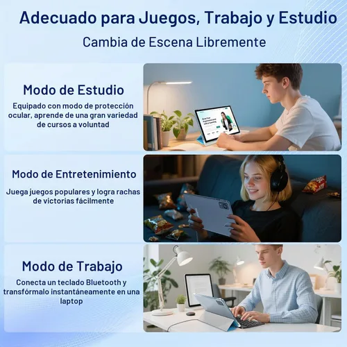 Vista 8 de Android 15 Tablet 30GB RAM 128GB ROM 1TB de expansión, Tablet de 10.1 pulgadas con teclado y ratón, Octa-Core, 8000mAh, pantalla HD IPS, 5G WiFi BT