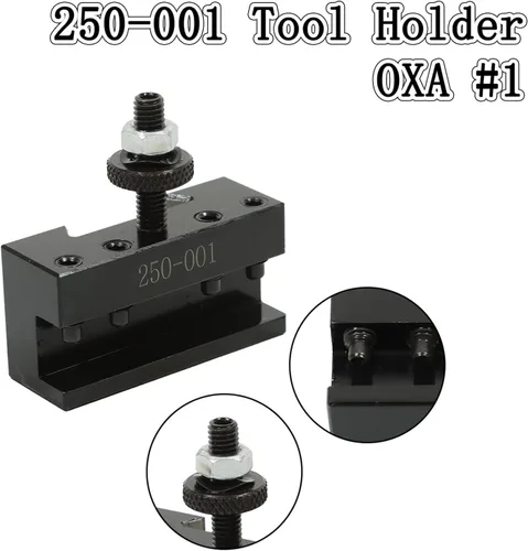 Vista 5 de findmall OXA 1 soporte de poste de herramienta de torno de cambio rápido y orientación 250-001 apto para torno
