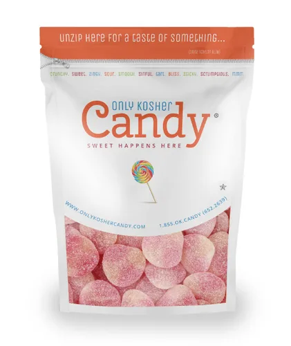 Vista 8 de Only Kosher Candy - Dulces de Gomita a Granel Sabor Cerezas Gemelas, Certificado Kosher, Paquete de 2 Libras