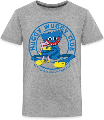 Vista 6 de Poppy Playtime - Camiseta Huggy Wuggy Club (niños)