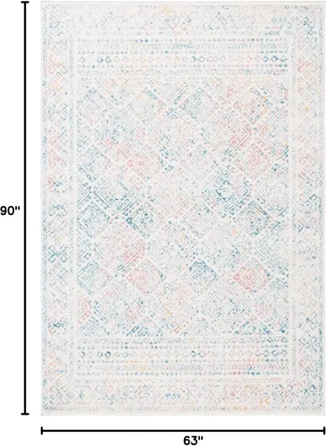 Vista 222 de Safavieh - Alfombra decorativa de la colección Tulum, modelo TUL264F, estilo marroquí, bohemio y desgastado, no suelta pelusa, para sala, vestíbulo