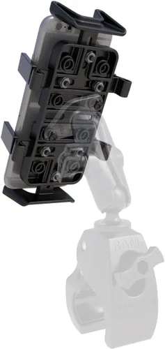 Vista 2 de RAM MOUNTS - Soporte universal para GPS y radios Soporte de goma ajustable con compatibilidad AMPS para pequeños dispositivos electrónicos