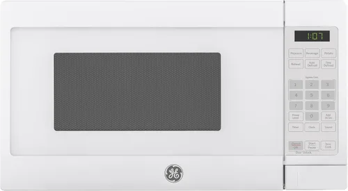Vista 12 de GE GCHK07N1WBB - Horno microondas para encimera, 700 vatios, 0.7 pies cúbicos, negro, GCHK07N1WBB 4 Convenience Cook Settings, One-Touch Controls