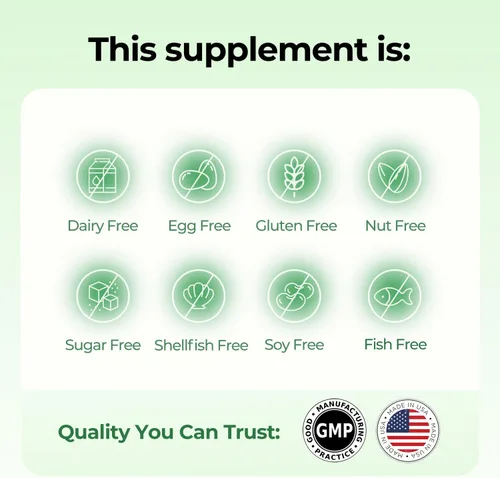Vista 6 de OXYENERGY Suplemento de complejo triple de magnesio, cápsulas de magnesio quelatado 3 en 1 de 300 mg con citrato de malato de glicinato por porción