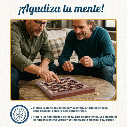 Vista 2 de WE Games Tablero Sudoku de madera con ranuras de almacenamiento en mancha mediana - 11.5 pulgadas.