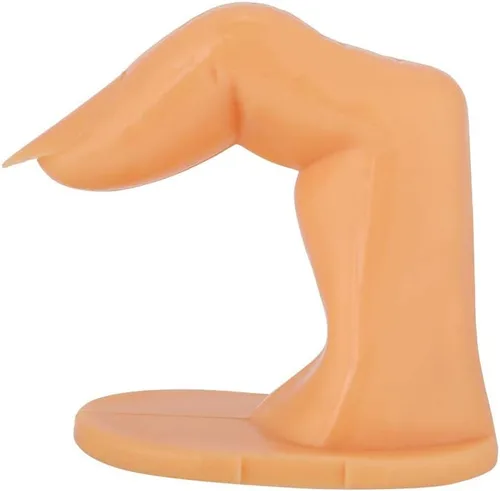 Vista 6 de Yinhing Dedos de práctica de uñas, modelo de dedos falsos, arte de uñas, arte de uñas, práctica de dedos, puntas de arte de uñas, maniquí