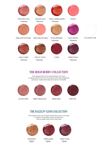 Vista 3 de Mom's Secret Brillo de labios 100% natural, orgánico, vegano, sin gluten, libre de crueldad, fabricado en los Estados Unidos, 0.18 onzas (Berry Boop)