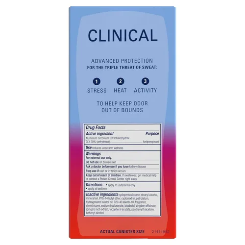 Vista 11 de Secret Clinical Strength 100HR Defense, desodorante antitranspirante sólido invisible para mujeres, edición Paige Bueckers, protección contra