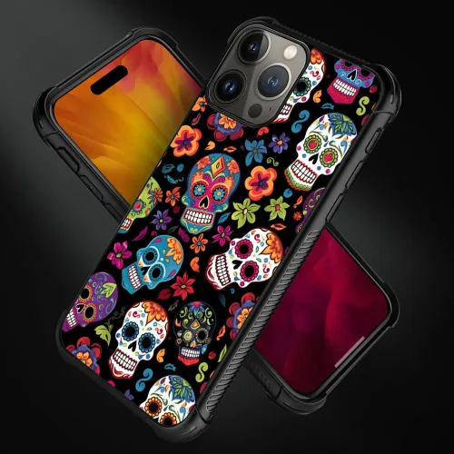 Vista 364 de Funda compatible con iPhone 8, a prueba de golpes, antiarañazos, bandera de ciervos de cola blanca de grano de madera estadounidense