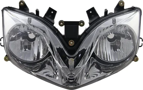 Vista 5 de Conjunto de faros delanteros de motocicleta para CBR600F4 1999 2000 CBR 600 F4 Kit de montaje de lámpara de cabeza delantera