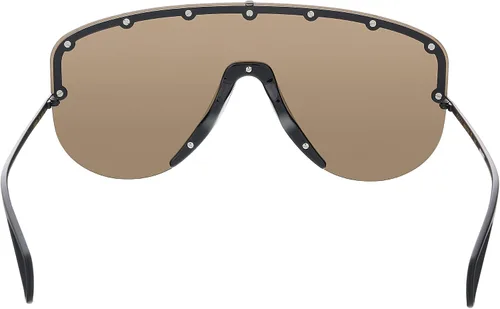 Vista 4 de Gucci GG0667S BLACKBROWN 991140 - Gafas de sol para hombre Color negro mate