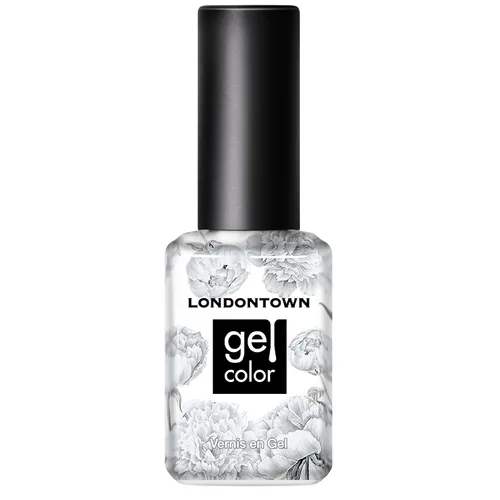 Vista 33 de LONDONTOWN Esmalte de uñas de gel UV/LED, de larga duración, resistente al astillado, color de alto brillo, marrón beige natural brillante, 0.4 fl