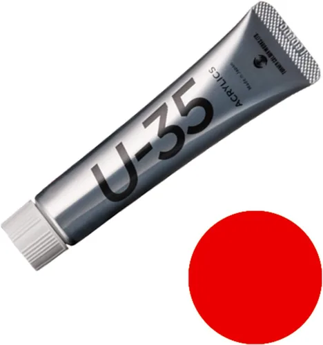 Vista 2 de U-35 Pillar Red Light 0.7 fl oz (0.7 fl oz) Juego de 3 pinturas acrílicas del mismo color 208 Turner