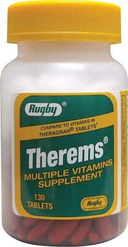Vista 2 de Therems Múltiples Pestañas de Vitamina 130