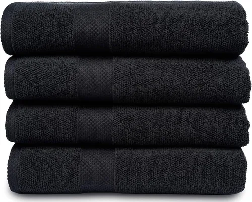 Vista 24 de MAURA Toallas de mano prémium 100% algodón de 16 x 30 pulgadas, ultra absorbentes, de secado rápido, toallas suaves para baño, toallas de mano extra