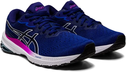 Vista 3 de ASICS Tenis de correr GT-1000 11 para mujer, Mako BlueBarely Rose