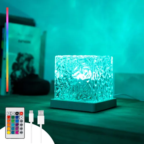 Vista 2 de Proyector LED de Auroras Boreales Recargable Boralamp InnovaGoods