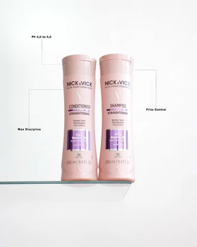 Vista 3 de Nick Vick, Champú alisador extremo, elegante brasileño