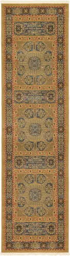 Vista 14 de Unique Loom Palace Collection - Alfombra tradicional, bohemia, medallón (3 pies 3 pulgadas x 3 pies 3 pies 3 pulgadas, redonda, rojo/bronceado)