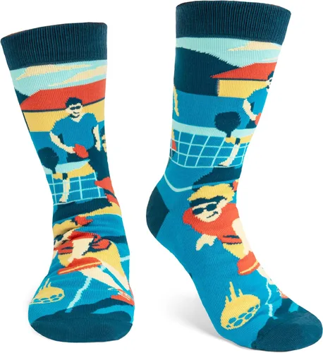 Vista 5 de Lavley Divertidos calcetines de pickleball para adultos, regalos geniales para hombres, mujeres y adolescentes, talla única
