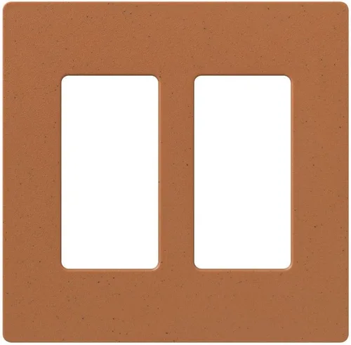 Vista 13 de Lutron Claro - Placa de cubierta para interruptor de luz, placa de pared de 2 posiciones, para interruptores de luz decorativos, cubierta