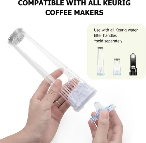 Vista 2 de Filtros de agua de repuesto de primera calidad compatibles con Keurig, paquete de 6 por Fanativita, se ajustan a todas las cafeteras Keurig