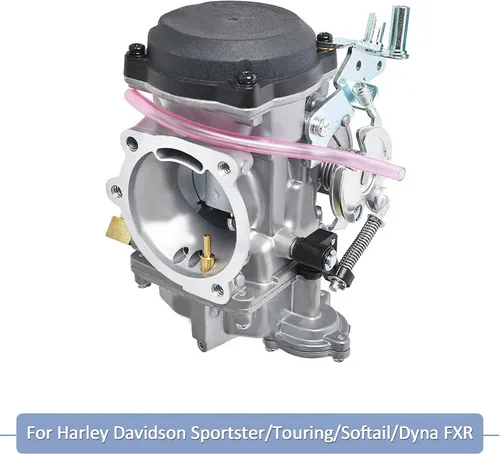 Vista 5 de Carburador CV40 para Harley Davidson HD Sportster XL883 XL1200/Softail/Touring/Dyna & FXR/Road King Carb 27421-99 27490-04 27465-04