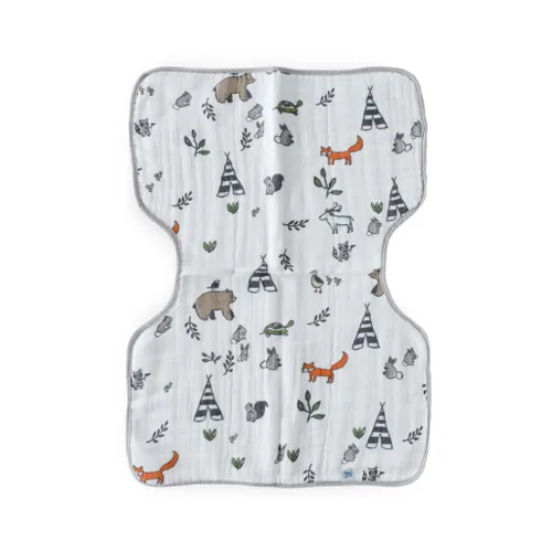 Vista 34 de Little Unicorn Paquete de 2 paños ultra absorbentes para eructos de alta calidad, suaves para la piel del bebé, tamaño más grande, diseño