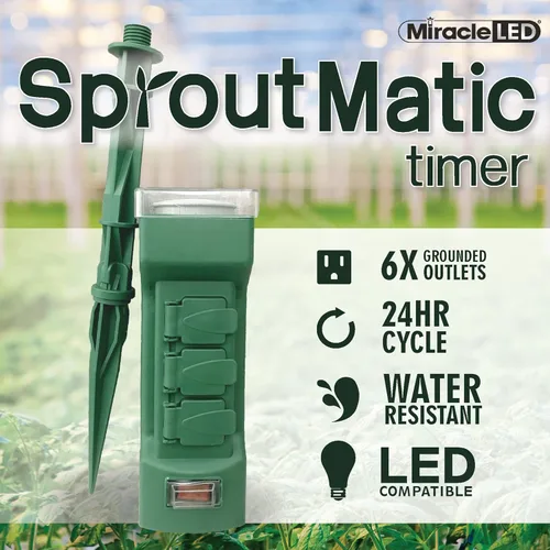Vista 6 de Miracle LED Nanometer 450 - Kit de luces de cultivo para interiores, incluye 4 bombillas de repuesto Ultra Grow Blue Spectrum de 150 W y 1 accesorio