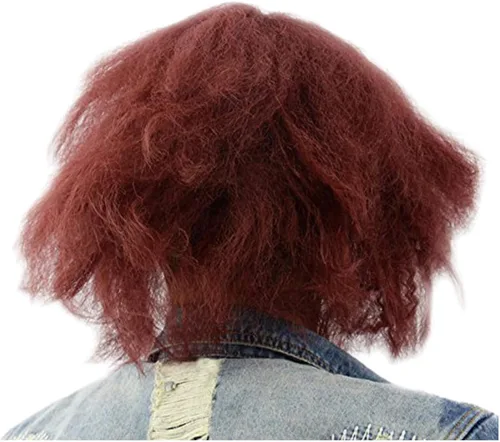 Vista 3 de Máscara de Halloween aterradora máscara de Halloween espeluznante para niños máscaras de terror de látex para adultos figuras de acción de Chucky