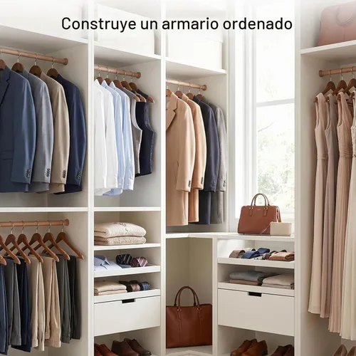 Vista 7 de HOUSE DAY Paquete de 10 perchas de madera resistentes para armario, colgador de madera con acabado liso con barra antideslizante para pantalones
