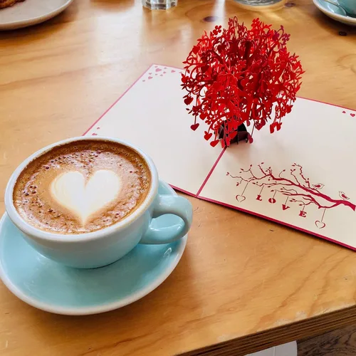 Vista 5 de DEVINE Cards - Tarjeta de árbol de amor desplegable Tarjeta de feliz día de San Valentín para esposa y esposo Tarjeta del día de la madre