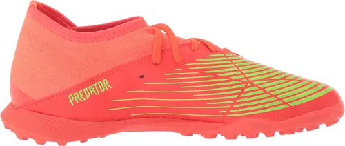 Vista 6 de adidas Tenis de fútbol unisex Edge.3 Predator Turf, Solar Red-solar Green-core Black