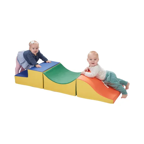 Vista 13 de ECR4Kids SoftZone Traversing Trio Climber, juego para principiantes, surtido, 3 piezas