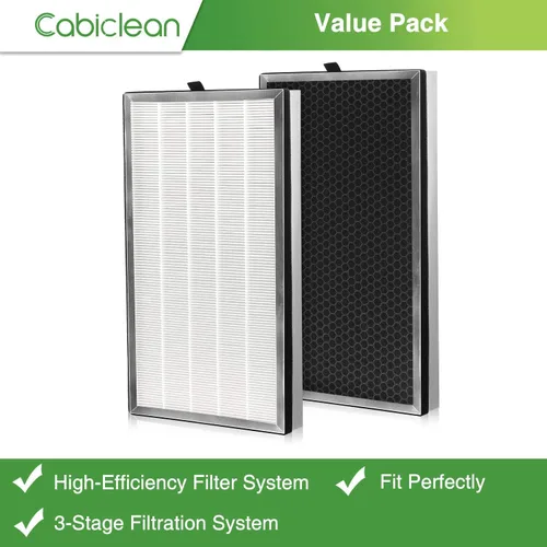 Vista 7 de Filtro de repuesto 112 compatible con MA Series 112 V2.0 Air Purifie-r para polen, humo de fuego silvestre, filtro de carbón activado HEPA 3 en 1, 1
