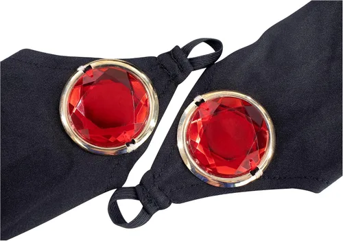 Vista 8 de DAZCOS Disfraz de Rachel para mujer con capa púrpura y cinturones para Halloween