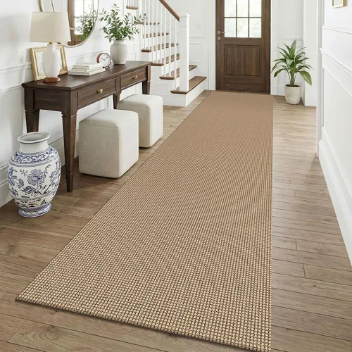 Vista 16 de KOZYFLY - Tapete para puerta de interior, lavable, pequeña, antideslizante, con respaldo de goma, felpudo de algodón para el hogar, color negro