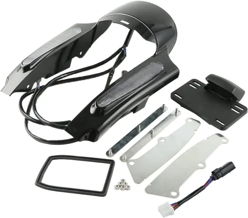 Vista 8 de TCMT Juego de fascia de guardabarros trasero compatible con Harley Touring Road King CVO Road Glide Ultra Classic Electra Glide Street Glide