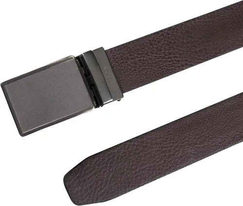 Vista 3 de Kenneth Cole REACTION - Cinturón ajustable de ajuste perfecto para hombre, estilo de bloqueo de pista y hebilla de compresión